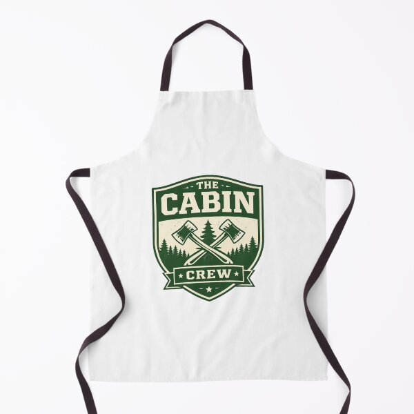 Item preview, The Cabin Crew – Vintage Outdoor Camping Badge Design designed and sold by EastEndTownie.