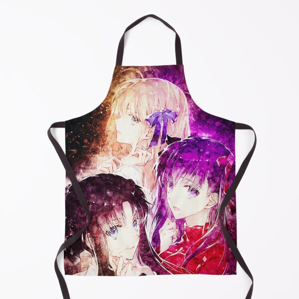 Item preview, Rin Tohsaka Fate Stay Night Mystic Trio Purple Sparkles designed and sold by mildaclairmo.