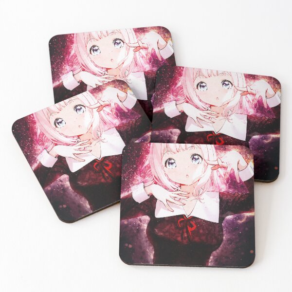 Item preview, Chika Fujiwara Kaguya Sama Love Is War Pink Kawaii Sparkles designed and sold by mildaclairmo.