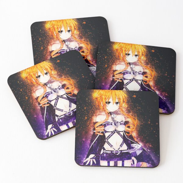 Item preview, Yamai Yuzuru Date A Live Orange Hair Sci Fi Purple Glow designed and sold by mildaclairmo.
