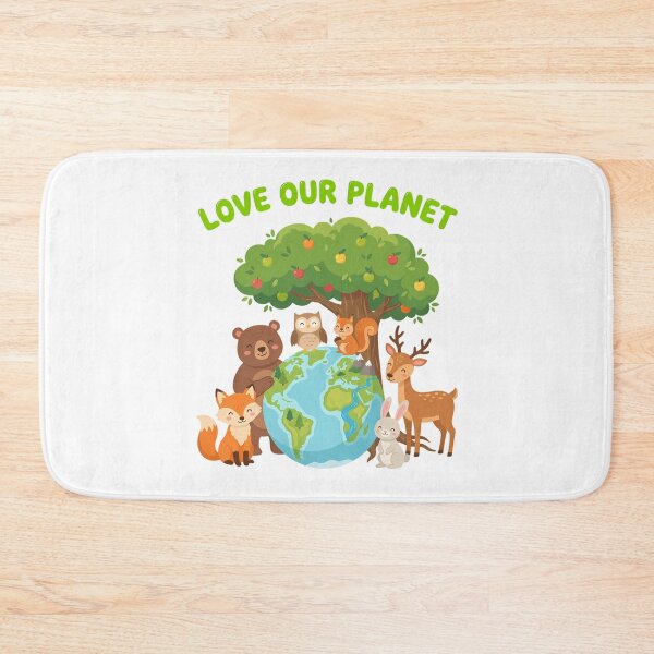 Item preview, Cute Animals Embrace Our Planet Earth designed and sold by chattsuede.