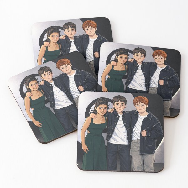 Item preview, Dominic McLaughlin, Arabella Stanton and Alastair Stout (fan art) designed and sold by PopCultureAndStuff.