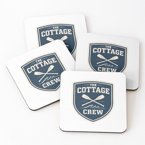 Item preview, The Cottage Crew – Vintage Lake Life Paddle Badge Design designed and sold by EastEndTownie.