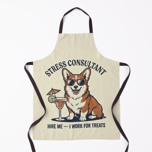 Item preview, Vintage Stress Consultant Corgi T-Shirt - Retro 90s Dog Lover Gift - Funny Office Humor Tee designed and sold by kinany00.