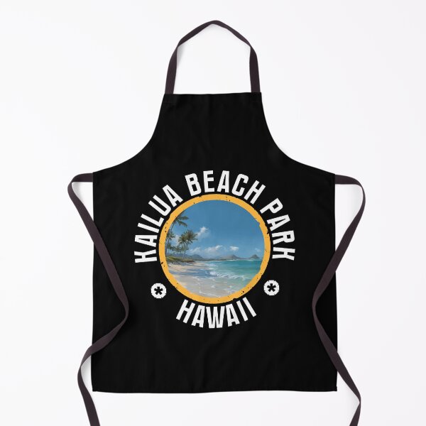 Item preview, Kailua Beach Park - Hawaii (with White Lettering) designed and sold by VelvetRoom.