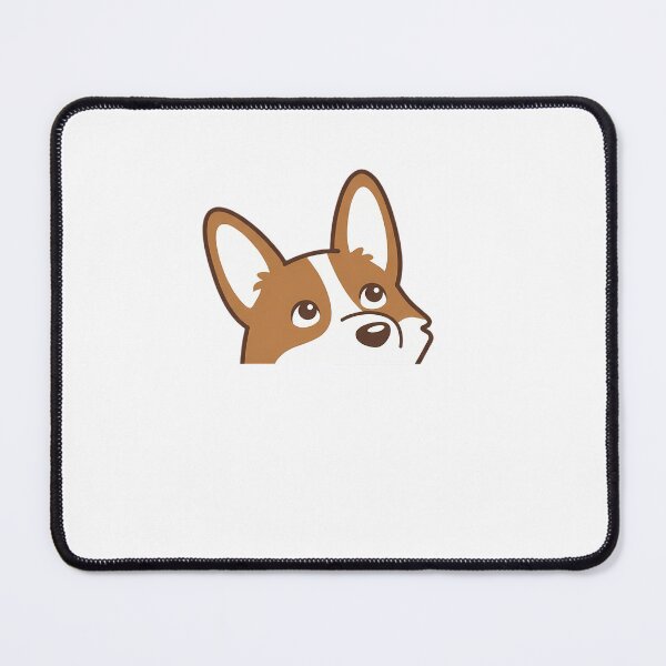 Item preview, Charming Peeking Corgi Pocket Design for Dog Lovers designed and sold by chattsuede.