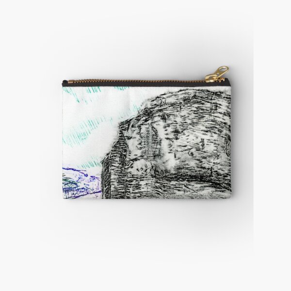Item preview, Dry Point Print of Castell Dolbadarn Castle, Llanberis, North Wales in Woodies Colour Pencils designed and sold by LymphomaLass.