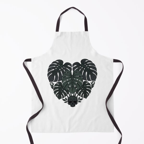 Item preview, Gothic Monstera Skull Heart for Dark Academia Enthusiasts designed and sold by chattsuede.
