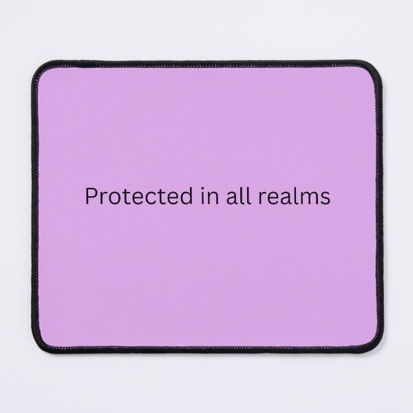 Item preview, Protected in all realms designed and sold by Velvet Ground.