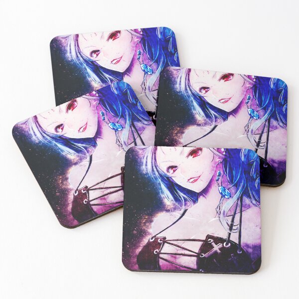 Item preview, Noi Dorohedoro Neon Cosmic Anime Girl Portrait designed and sold by mildaclairmo.