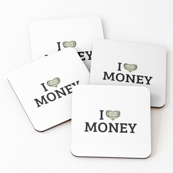 Item preview, I Love Money Quote Entrepreneur Mindset Graphic$  designed and sold by Ginastle26.