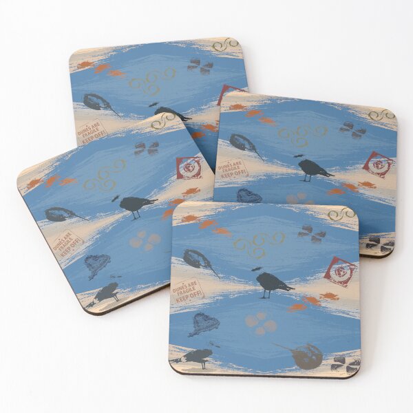 Item preview, Maryland Shore Midnight Blues & Tan designed and sold by Digitalmyth's Designs.