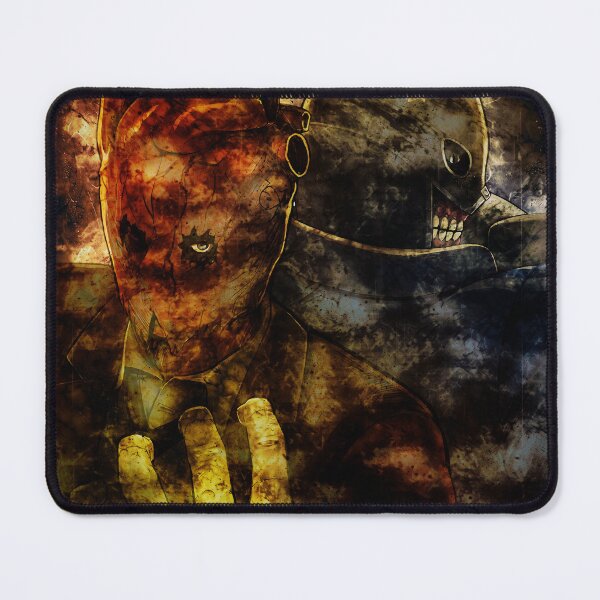 Item preview, Shin Dorohedoro Grunge Masked Shadow Portrait designed and sold by mildaclairmo.