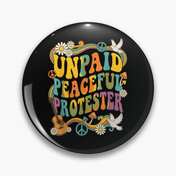 Item preview, Unpaid Peaceful Protester  designed and sold by Ali-printshop.