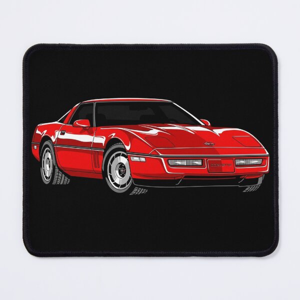 Item preview, 1987 Chevrolet Corvette C4 – Classic Red American Sports Car Illustration designed and sold by Stinky Lincy's Apparel Company.
