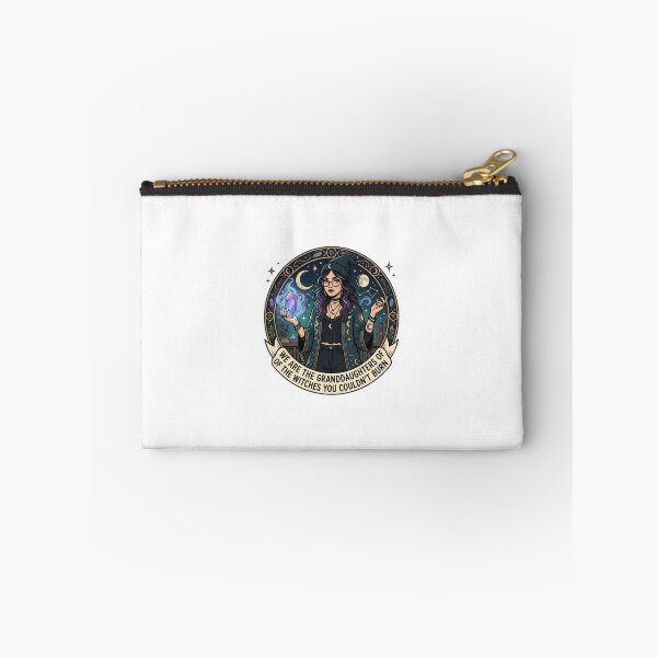 Item preview, "Granddaughters of the Witches" Modern Feminist Witch Sticker designed and sold by AuroraPixelDa.