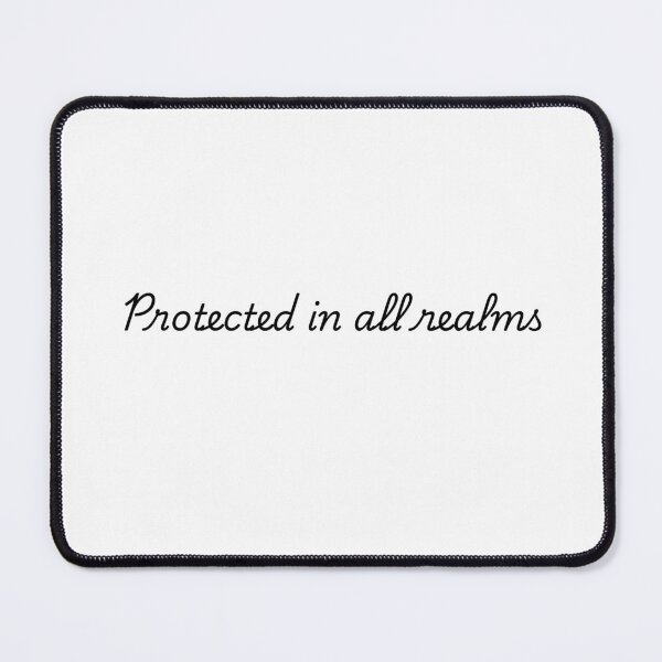 Item preview, Protected in all realms  designed and sold by Velvet Ground.