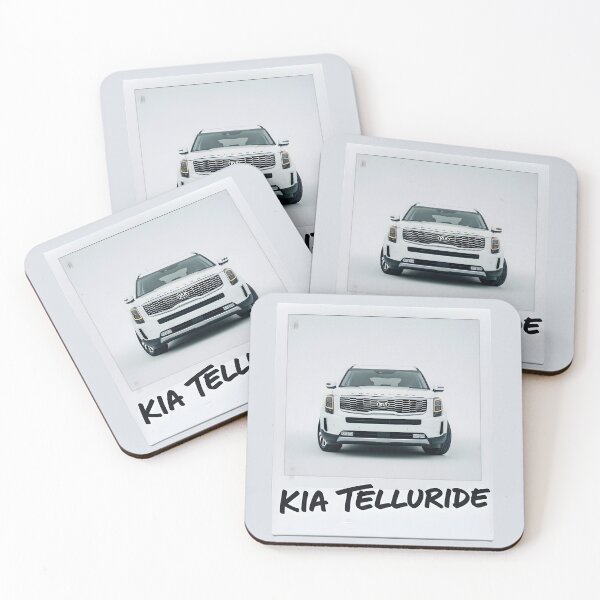 Item preview, Modern Kia Telluride Vintage Polaroid Style Luxury Family SUV Art designed and sold by Motorline44.