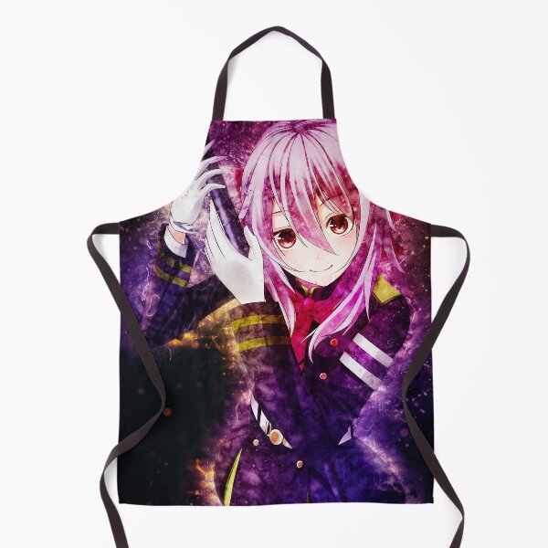 Item preview, Hiiragi Shinoa Seraph Of The End Purple Magic Anime Girl designed and sold by mildaclairmo.