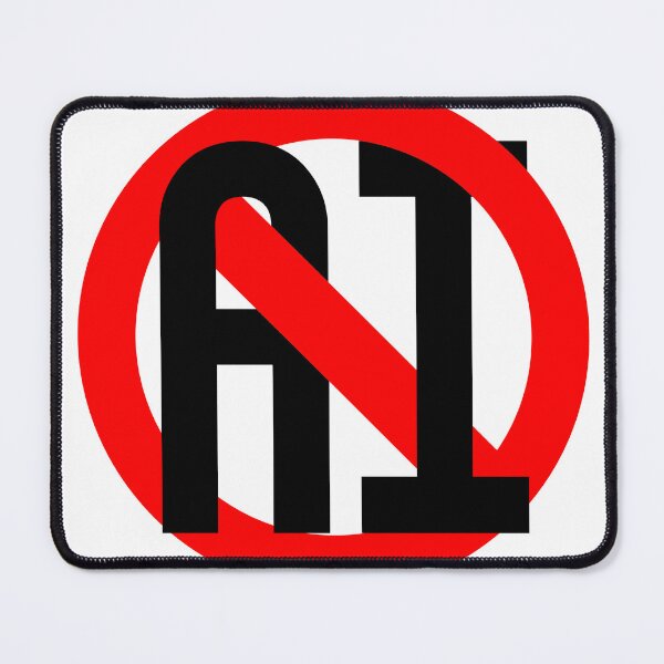 Item preview, Stop AI Takeover Defend Human Expression designed and sold by Martin Geller.