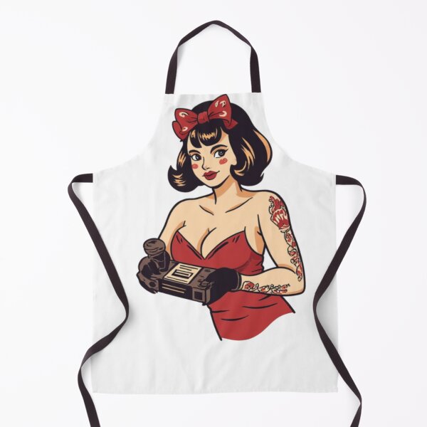Item preview, Pin Up girl Playing Games designed and sold by Aimee2424.