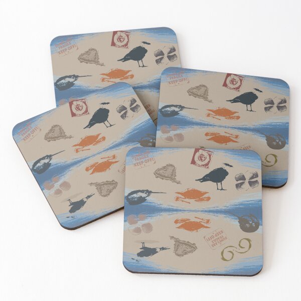 Item preview, Maryland Shore Tan & Blue designed and sold by Digitalmyth's Designs.