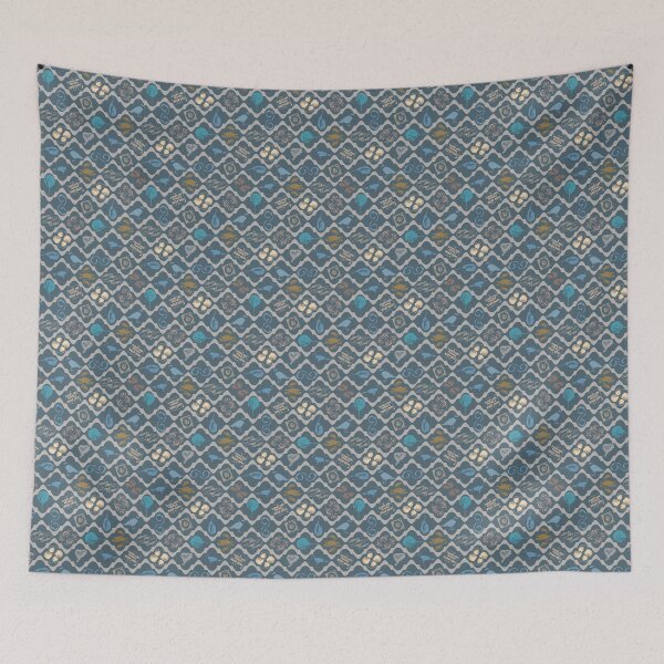 Item preview, Maryland Shore Horizontal Scallops Faded designed and sold by Digitalmyth's Designs.