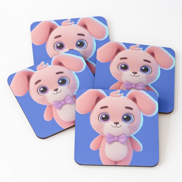 Item preview, Pink Bunny with Odd Eyes & Bow Tie. designed and sold by Brochamorocha.