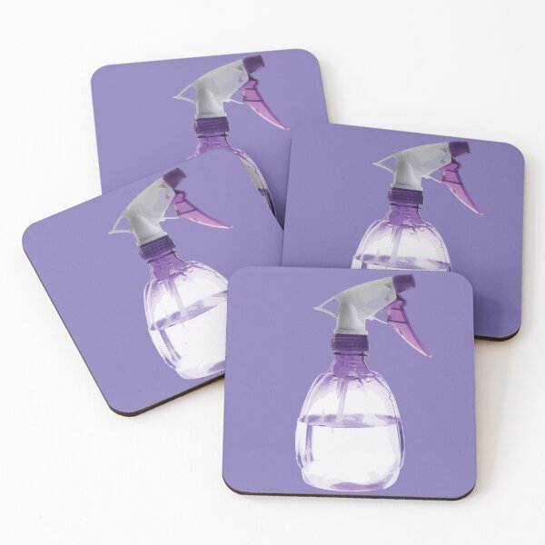 Item preview, Purple Spray Bottle on Solid Background designed and sold by Arturo Daniel Garcia Palomo.