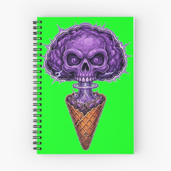 Item preview, Radioactive Skull Explosion Cone designed and sold by Bug by Design.