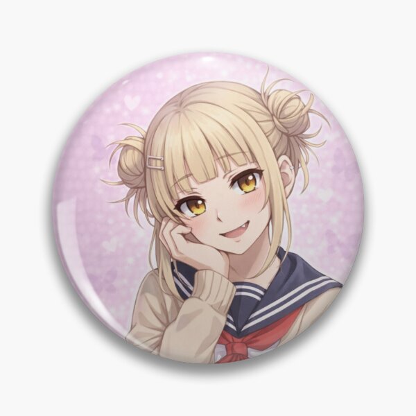 Item preview, Cute Anime School Girl Poster – Villain Kawaii Aesthetic Art - Himiko Toga designed and sold by AnimePrints4All.