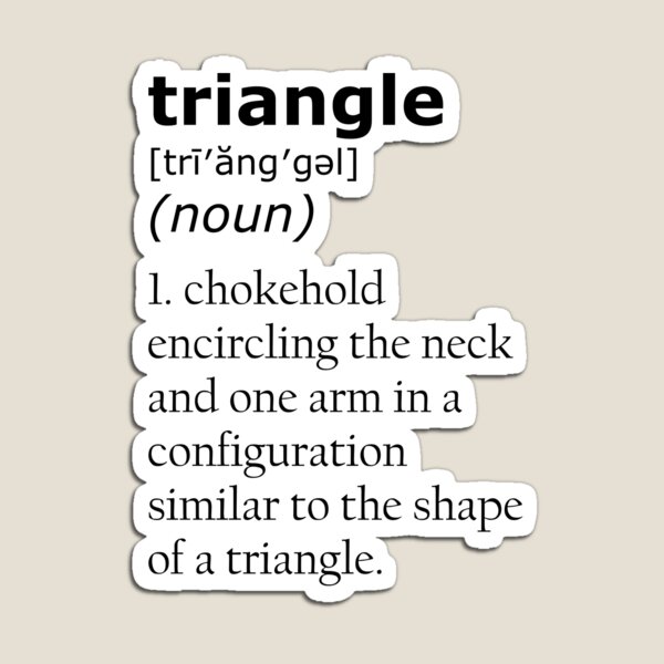 Triangle Definition Magnet