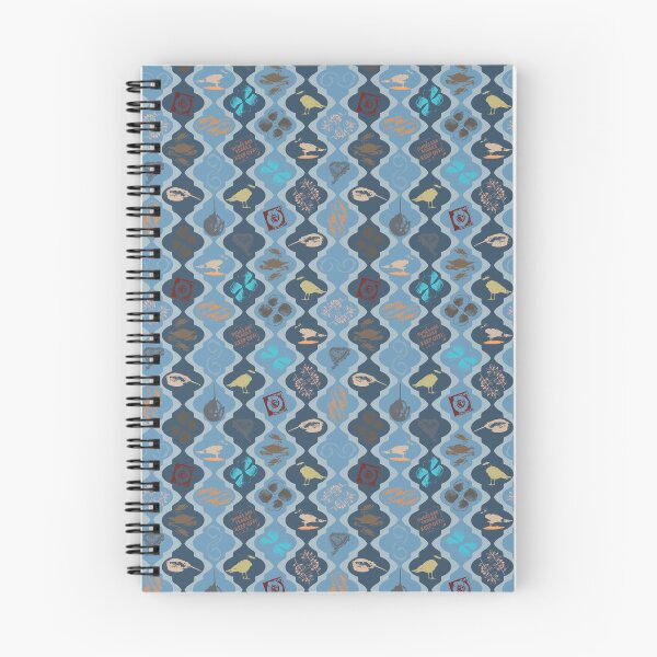 Item preview, Maryland Shore Vertical Scallops on Blues designed and sold by Digitalmyth's Designs.