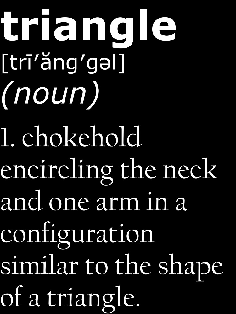 "Triangle Definition" Poster by CauliflowerArea Redbubble