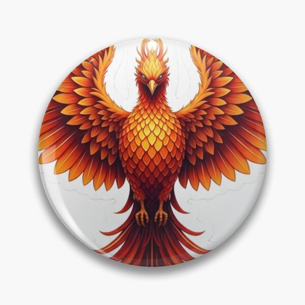 Item preview, Rising Phoenix Fire Bird Sticker designed and sold by Mojbin.