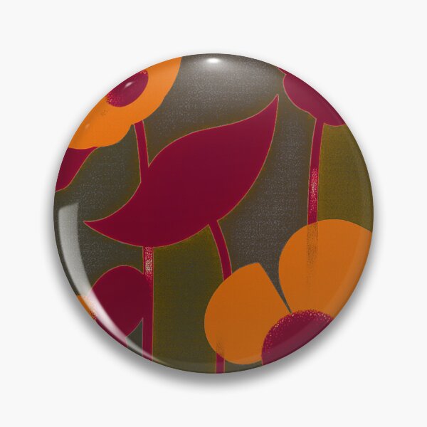 Item preview, Vintage Floral Art / Warm Retro Botanical designed and sold by joycrysstudio.