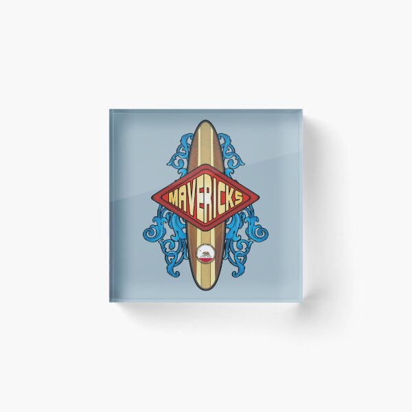 Item preview, Mavericks Half Moon Bay California vintage surfboard designed and sold by studioss76.