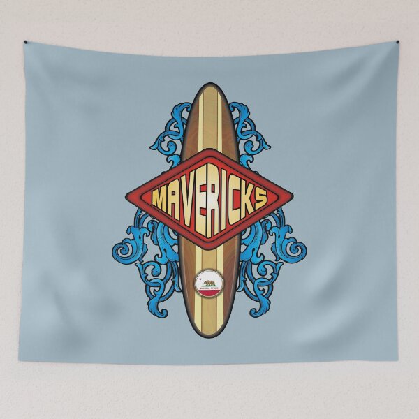 Item preview, Mavericks Half Moon Bay California vintage surfboard designed and sold by studioss76.