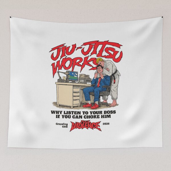 Item preview, Jiu Jitsu Works designed and sold by JeyVel.
