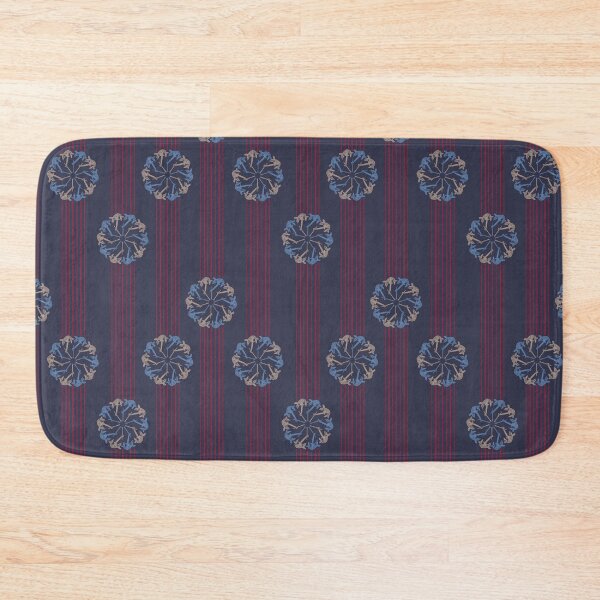 Item preview, Duluth Anchor Radial and Vertical Stripes Red on Novy designed and sold by Digitalmyth's Designs.