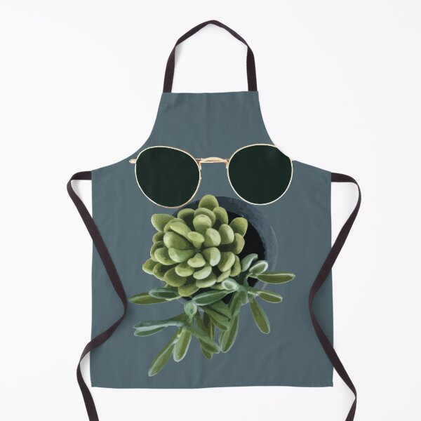 Item preview, Succulent With Sunglasses Forming Playful Face designed and sold by Arturo Daniel Garcia Palomo.