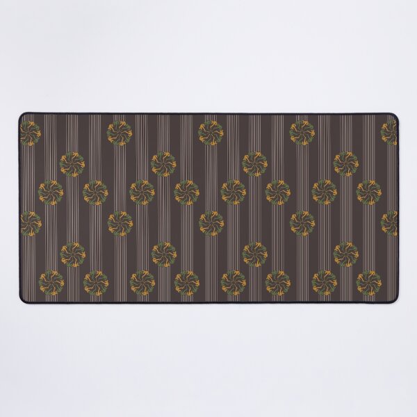 Item preview, Duluth Anchor Radial and Vertical Stripes Tan & Brown designed and sold by Digitalmyth's Designs.