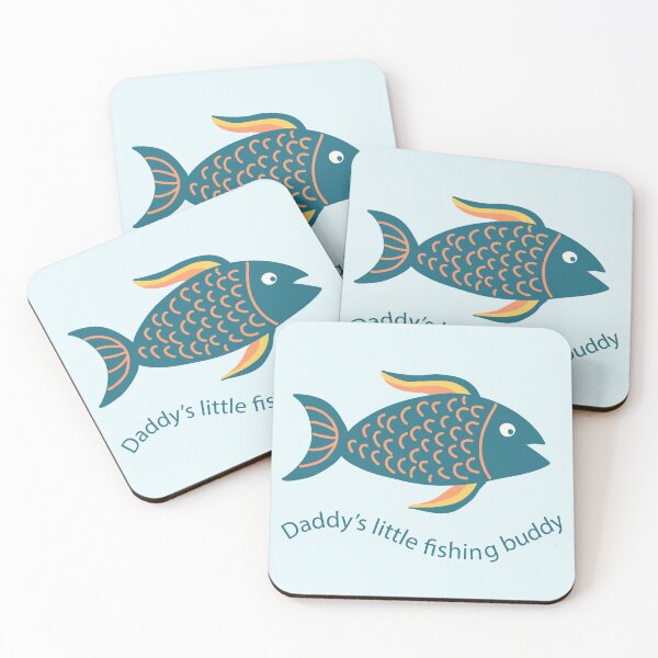 Item preview, Fishing buddy teal green designed and sold by FrancesPoff.