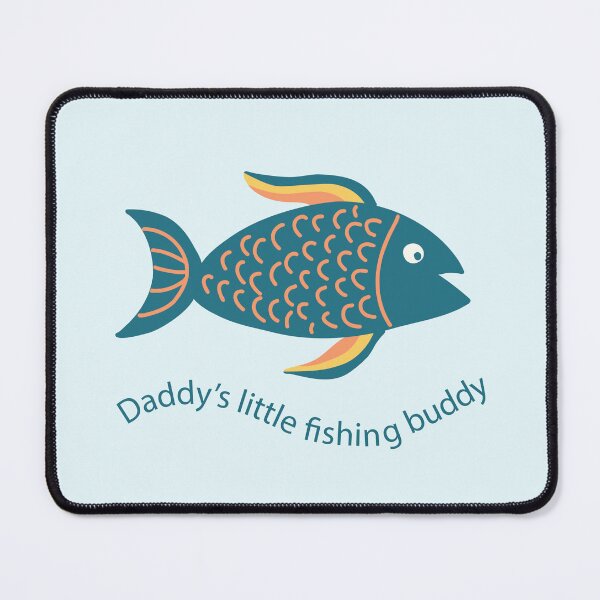 Item preview, Fishing buddy teal green designed and sold by FrancesPoff.