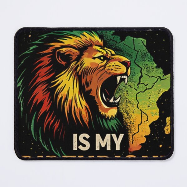 Item preview, Resistance Is My Birthright T-Shirt – African Pride Lion Graphic Tee, Pan-African Strength Shirt, Cultural Empowerment Design designed and sold by BiafraUplift.