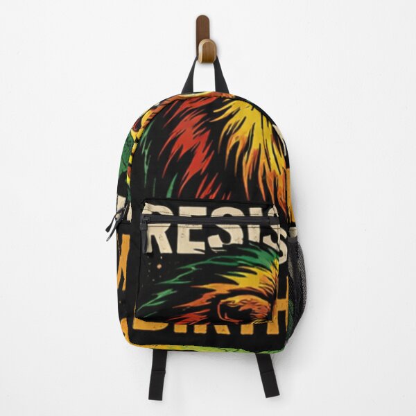 Item preview, Resistance Is My Birthright T-Shirt – African Pride Lion Graphic Tee, Pan-African Strength Shirt, Cultural Empowerment Design designed and sold by BiafraUplift.