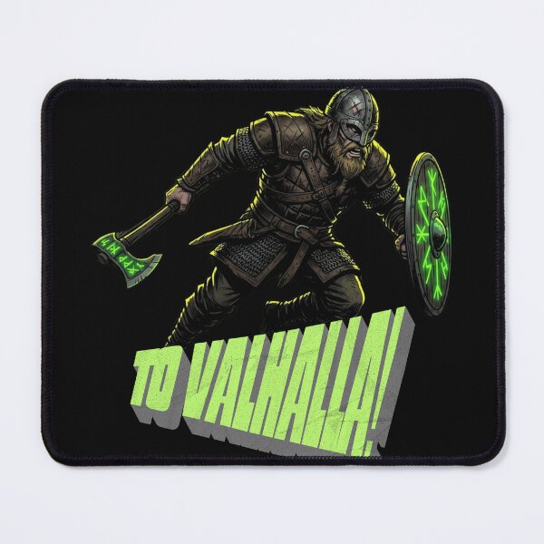 Item preview, Charging Viking Berserker with Glowing Magic Runes designed and sold by SlavicKemp.