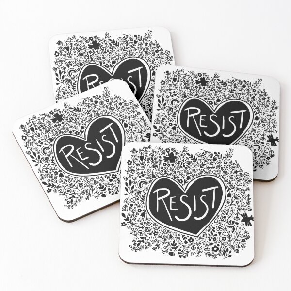 Item preview, Resist Folk Art designed and sold by Stephanie McRae.