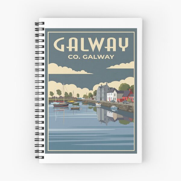 Artikelvorschau, Vintage Ireland: Galway, County Galway, Irland entworfen und verkauft von CollyFlowerDesign.