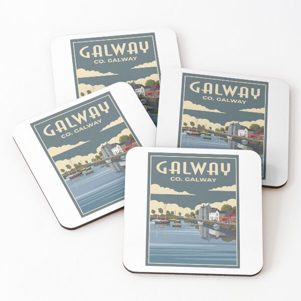 Item preview, Vintage Ireland: Galway, County Galway, Ireland designed and sold by CollyFlowerDesign.